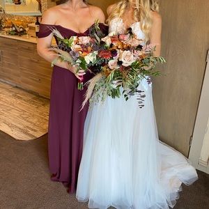 Bridy grey Bridesmaids Dress